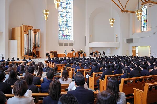 第67回入学式を挙行しました