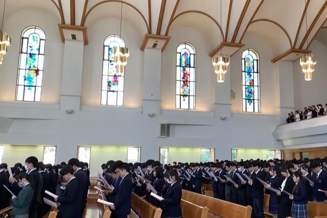 第68回入学式を挙行しました
